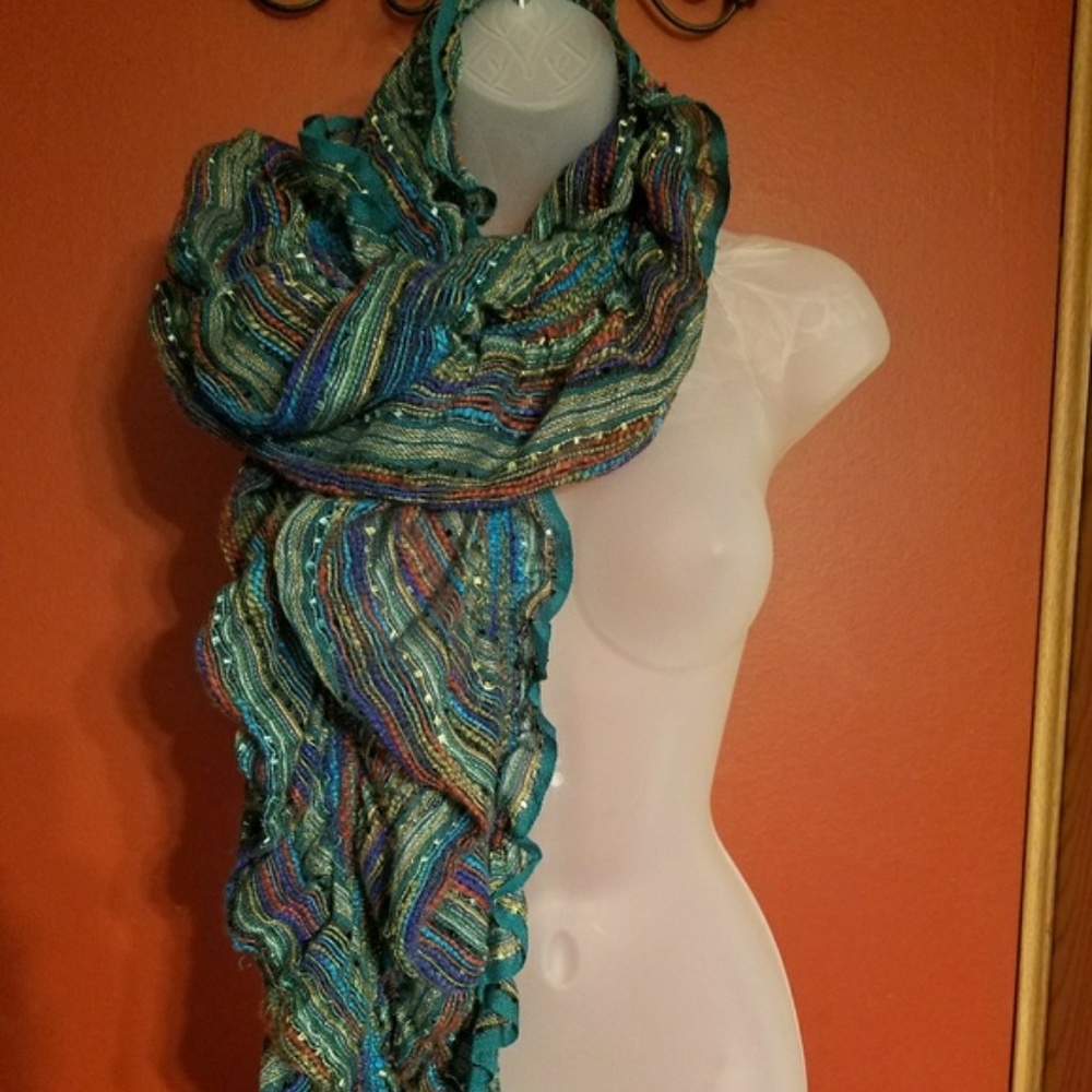 Multi Color Scarf - Picture 5 of 5